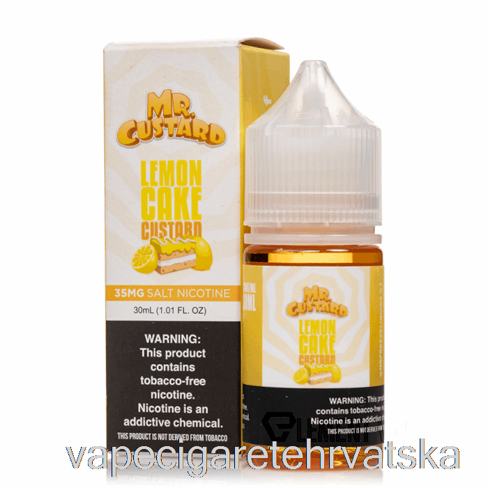 Vape Hrvatska Lemoncake Krema - Mr Slastica Za Kremu - 30ml 35mg